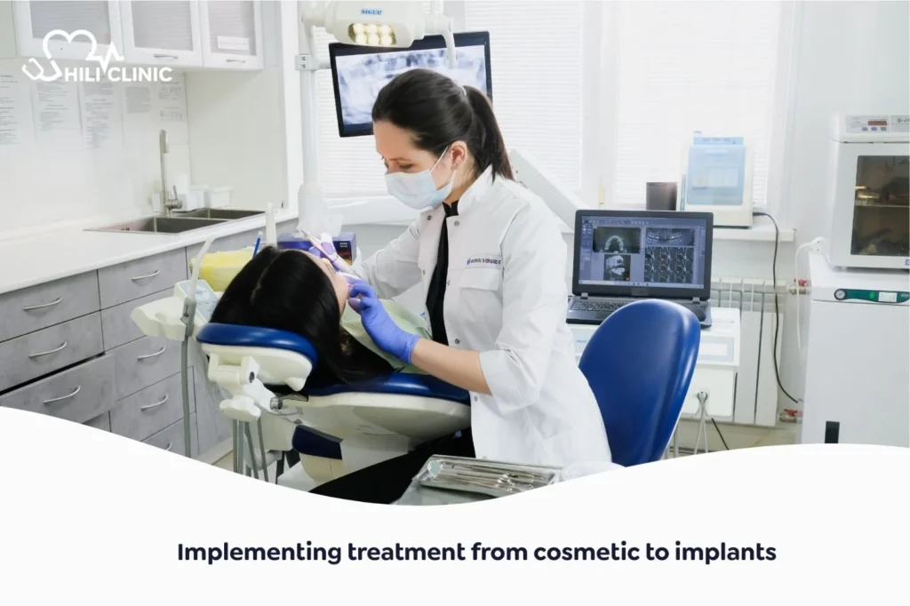 Carrying Out Treatment from Cosmetics to Implants