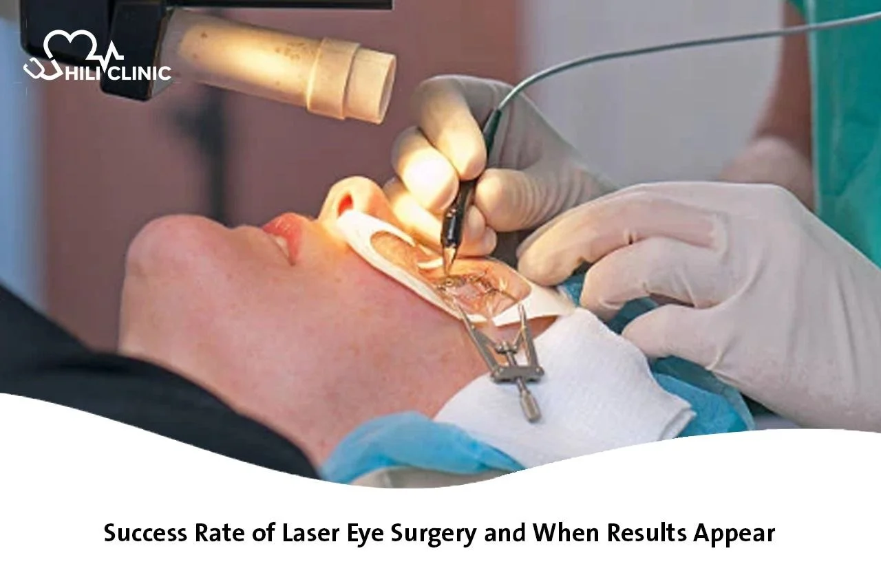 Success Rate of Laser Eye Surgery and When Results Appear